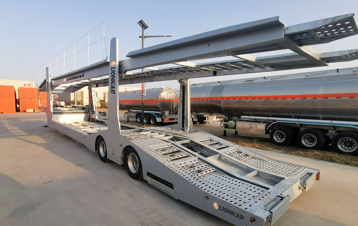 6 8 10 Unit Car Carrier Trailer2