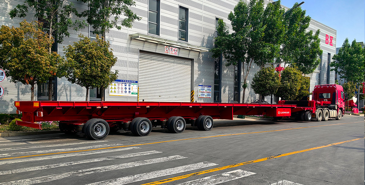 5 Axle Hydraulic Modular Transporter Vehicle for Sale in Ghana